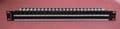 HellermannTyton CAT6 Unshielded 48 Port 1U Right Angled RJ45 Patch Panel Black