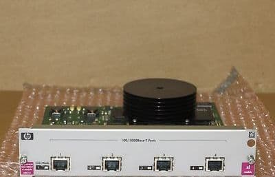 Hewlett Packard HP J4821A ProCurve XL 100/1000-T 4-Port Gigabit Switch Module