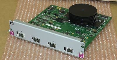 Hewlett Packard HP J4878A ProCurve XL 4-Port Mini GBIC Switch Module