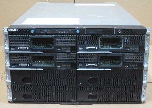 Hitachi Compute Blade CB500 4xCB520H B3 8xE5-2690v3 2xMgmt 2xQuad-LAN Switch