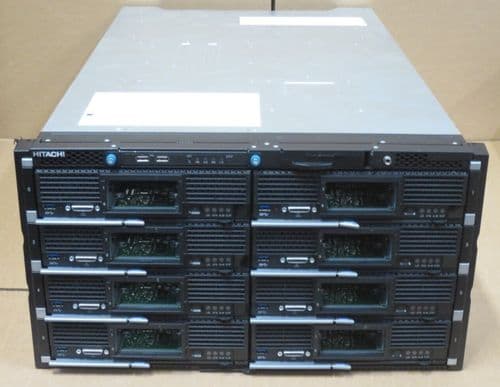 Hitachi Compute Blade CB500 8xCB520H B4 16xE5-2690v4 2xMgmt 2x10Gb 2x8Gb Switch