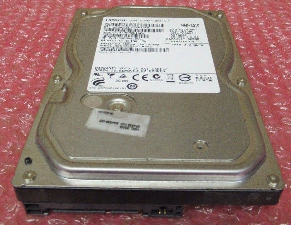 Hitachi Deskstar HDT725025VLA380 250GB SATA 3 0Gb/s 7 2K 8MB HDD 0A32163