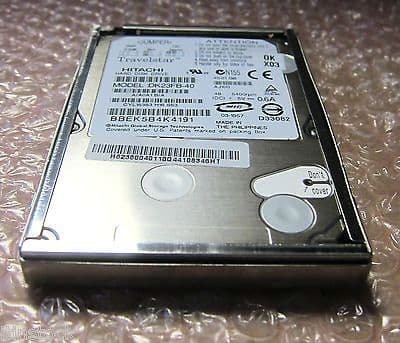 Hitachi Ultrastar - 40Gb, 5400Rpm, Laptop / Notebook Hard Drive HDD - DK23FB-40