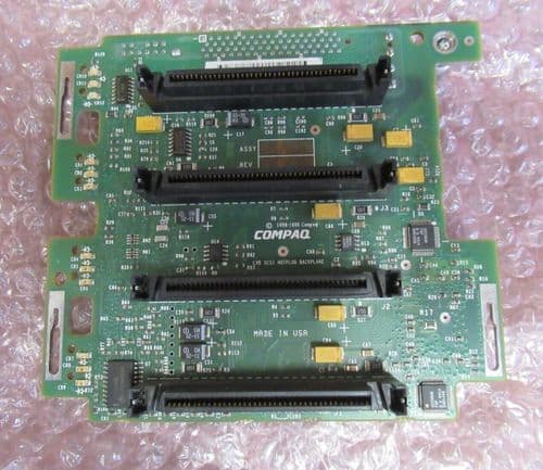 HP 010060-001 010061-001 387090-001 ProLiant DL380 4-Slot SCSI Backplane Board