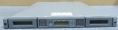 HP 1/8 G2 StoreEver MSL LTO-6 Autoloader 435243-002 C0H27A Tape Library 1U Rack