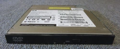 HP 1977067V-47 397928-001 DV-28E IDE 68 Pin Slimline DVD-ROM Optical Disk Drive