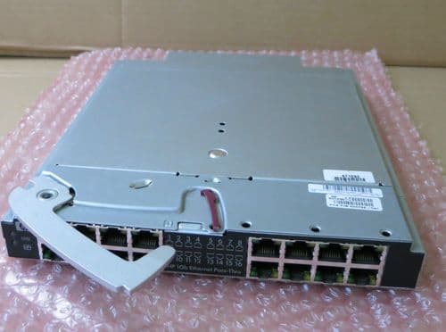HP 1GB 16-Port Ethernet Pass Thru Module For C-Class 406738-001 419329-001 Blade