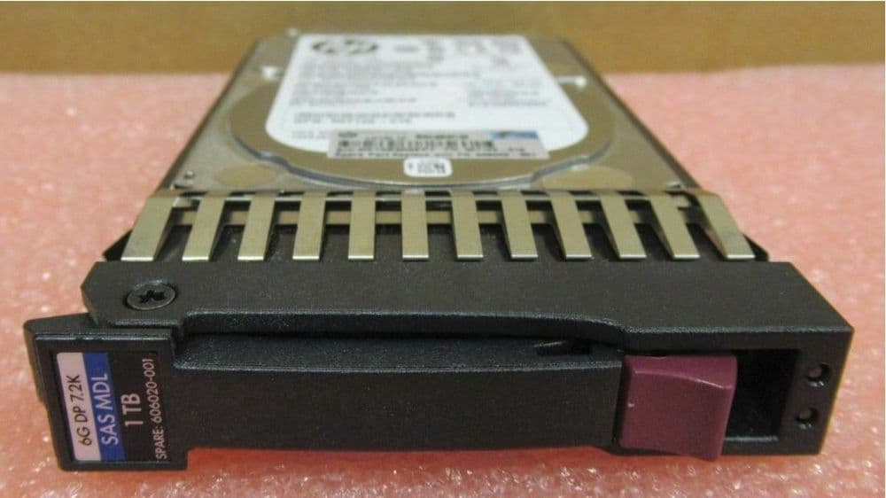 HP 1TB 2 5" 7 2K SAS MDL 6Gb/s Dual Port Hard Drive HDD 606020001