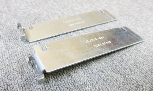 HP 1U Core-Left 253248-001 And Core-Right 253248-002 Bracket