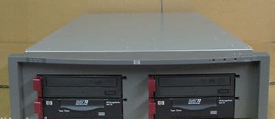 HP 2 x DAT 40 C7497C + 2 x DVD RW In HP StorageWorks 5300 Tape Array C7508-60065