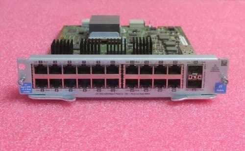 HP 20-Port Gigabit Base-T + 2-Port 10GbE SFP+ v2 zl Expansion Module J9548A