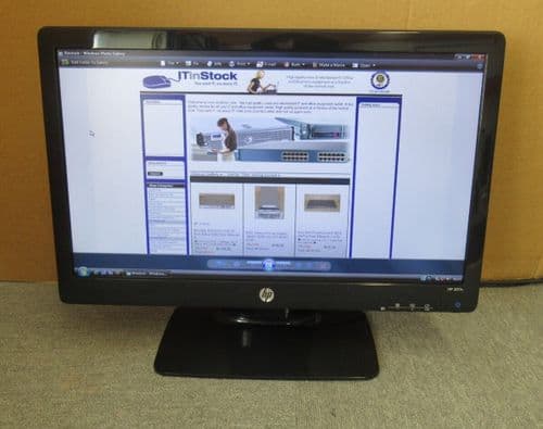 HP 2011X LV877AA 654175-001 20" LCD TFT LED Ultraslim Widescreen Monitor VGA DVI