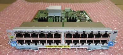HP 24-port Gig-T PoE+ v2 zl Module J9534A For E5400/E8200 Series Switches