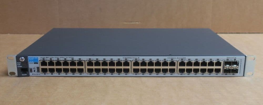 HP 2530-48G 48x 1000Base-T 4x Gigabit SFP L2 Managed Ethernet Switch J9775A