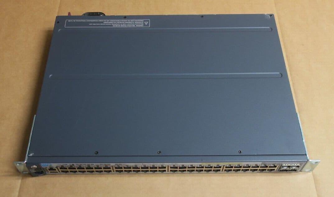 HP 292048G POE Switch 44x 1Gb PoE RJ45 4x Combo RJ45/SFP Ports J9729A