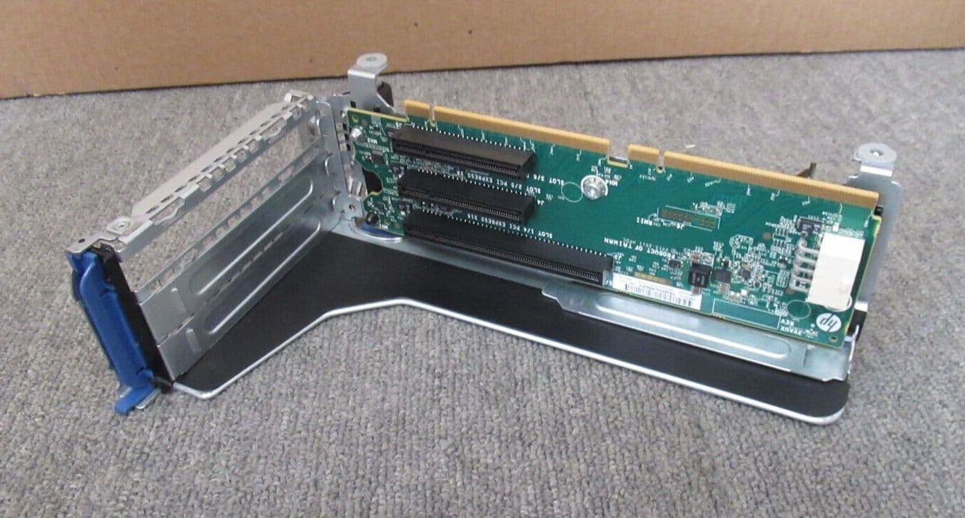 HP 2GQ27-01 662524-001 622219-001 ProLiant DL380P G8 3-Slot PCI-E Riser ...