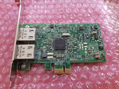 HP 332T Dual Port Gigabit RJ-45 Full Height Ethernet Network Adapter 616012-001