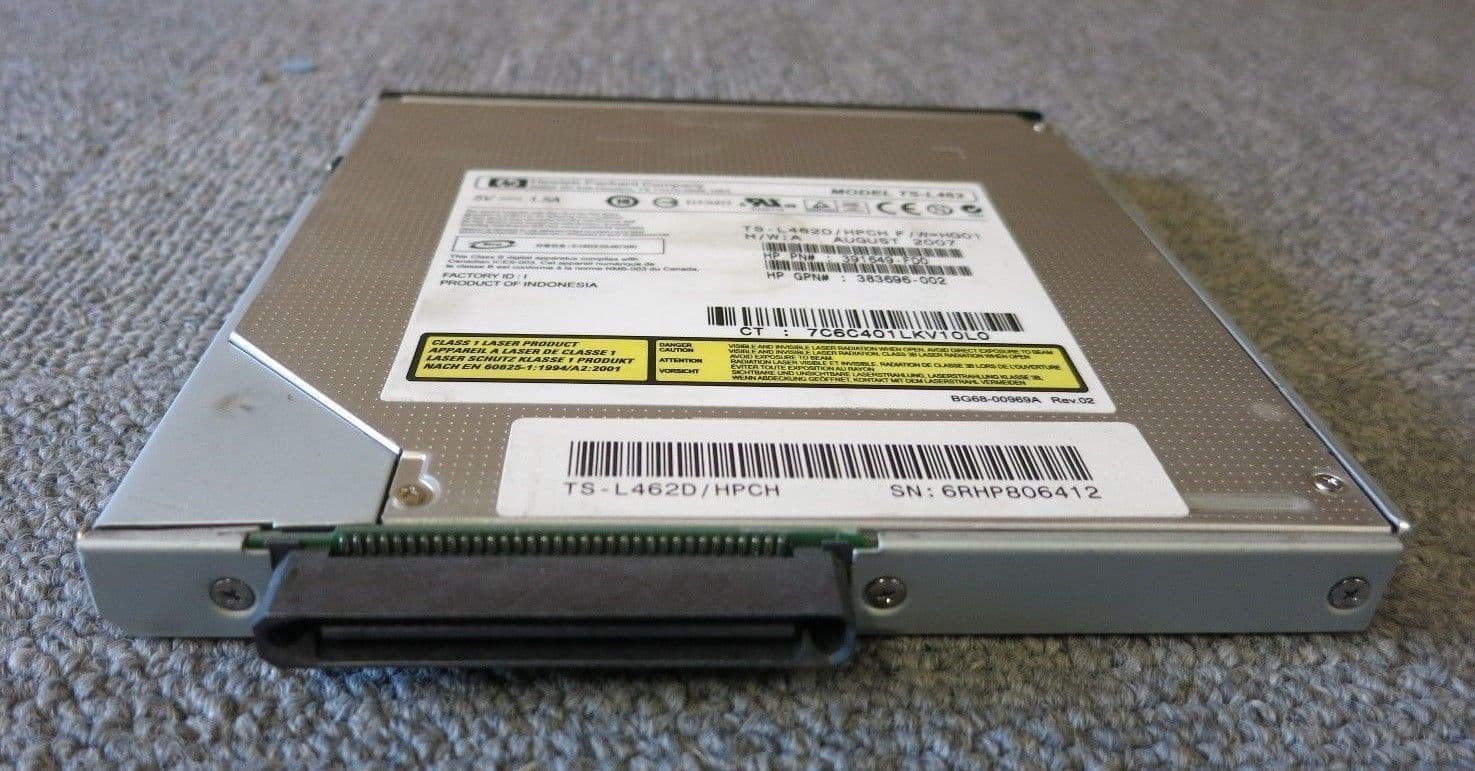 HP 391649-FD0 399959-001 TS-L462 Proliant 24x IDE Slimline CD-R/W DVD ...