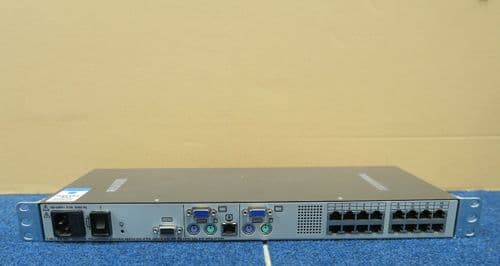 HP 396631-001 - 16 Port CAT5 KVM Server Console Switch