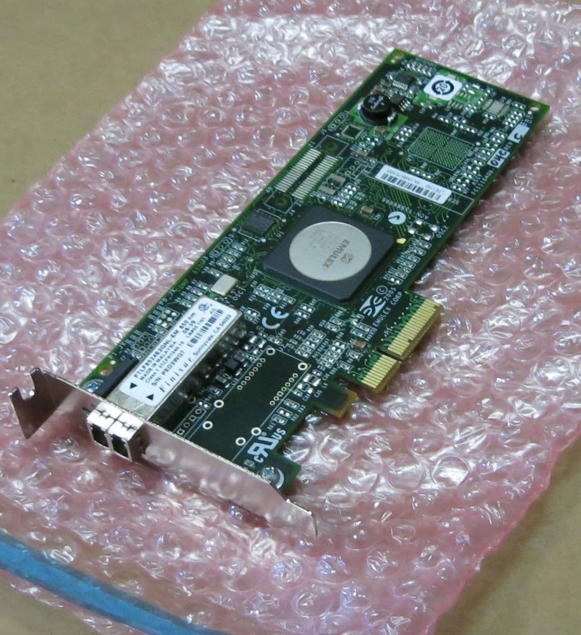 Carte HBA HP StorageWorks FC1242SR - 4Gb Fibre Channel Double Port - PCIe - AE312A