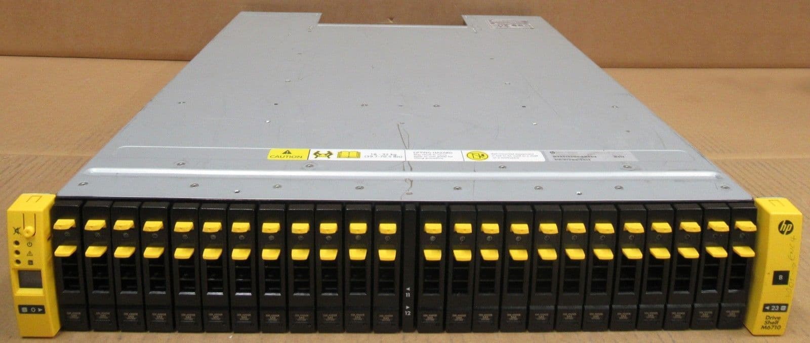 HP 3PAR Drive Shelf M6710 2U Array 10 8TB HDD 2x I/O Controller 683251-001