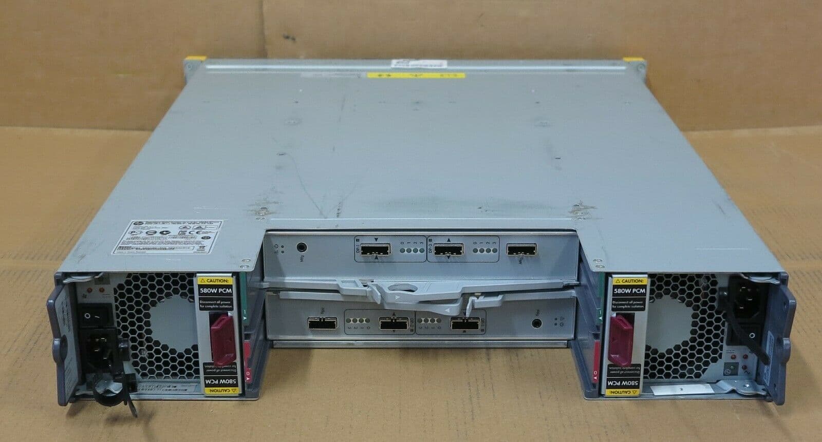 HP 3PAR Drive Shelf M6710 2U Array 14 4TB HDD 2x I/O Controller 683251-001
