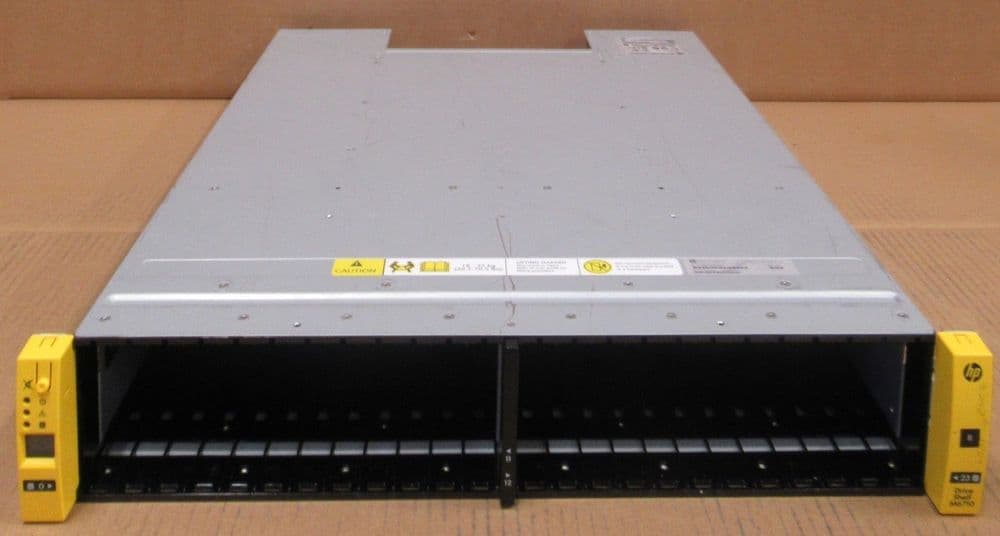 HP 3PAR Drive Shelf M6710 2U Array 2 x I/O Controller 2 PSU 683251-001
