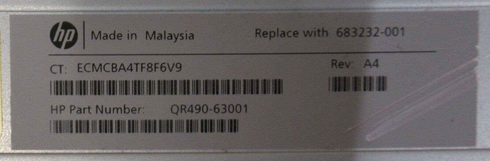 HP 3PAR Drive Shelf M6710 2U Array 21 6TB HDD 2x ESM I/O Controller ...