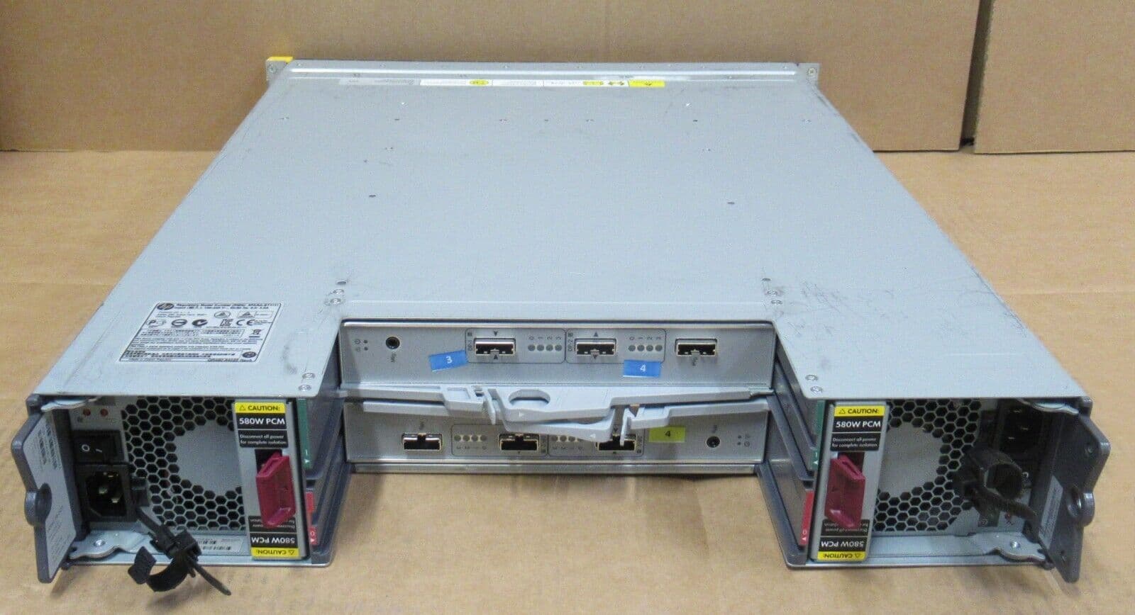 HP 3PAR Drive Shelf M6710 2U Array 6 8TB HDD 2x ESM I/O Controller ...