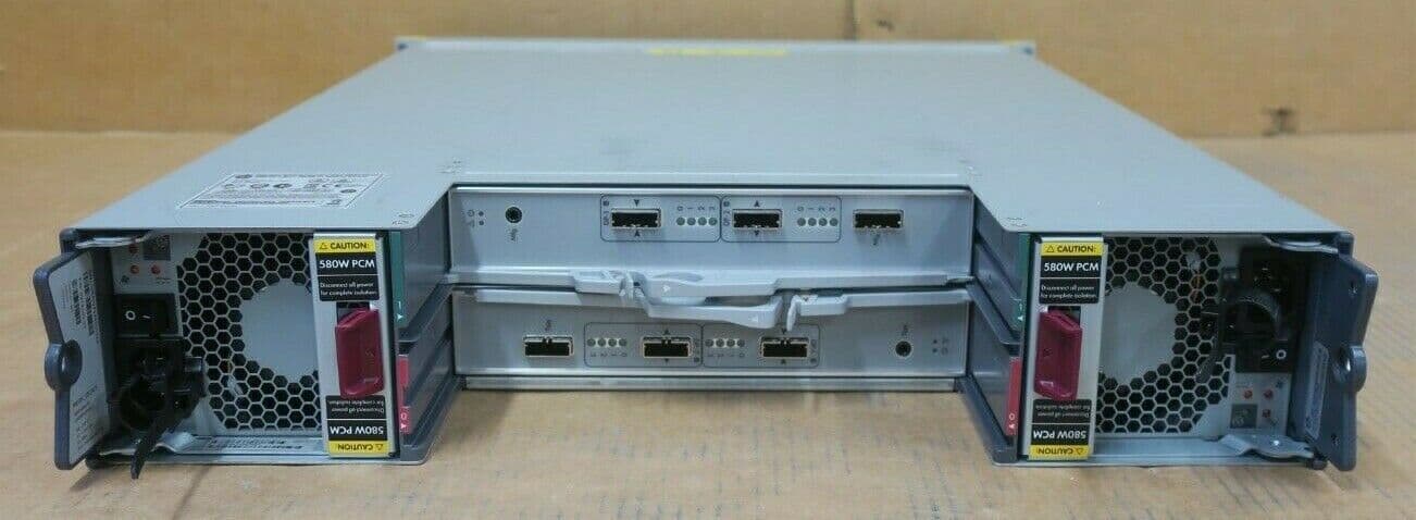HP 3PAR Drive Shelf M6710 2U Array 9 6TB HDD 2x ESM I/O Controller ...