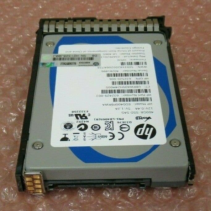 SSD HP Enterprise 400GB SAS 12Gb/s – Hot-Plug 741232-001 (Usato)