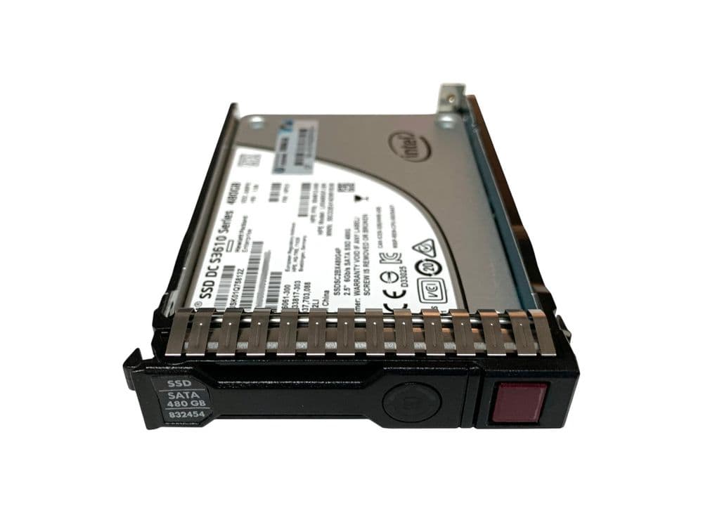 HP 480GB G8 G9 2 5 SATA 6G Mixed Use SFF SSD 832414-B21 832454-001 ...