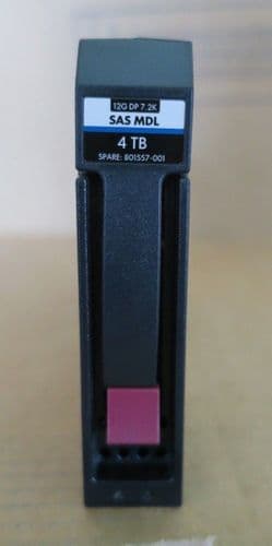HP 4TB 12G 7.2K LFF 3.5" SAS DP Hard Drive HDD 801557-001 807581-002 K2Q82A