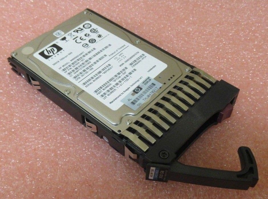 Disque Dur HP 500GB SAS 6G 7.2K - Réf 1004033, Hot Plug, 2.5", Occasion Fonctionnel