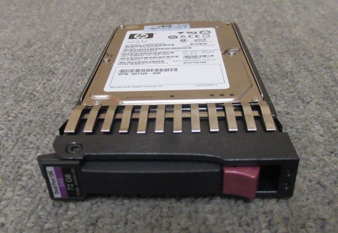Compaq 504334 – 001 146 GB SAS 15 K RPM 3 GBS DP SFF 2.5 Disc Prod Spcl Sourcing See Notes (Refurbished