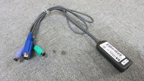 HP 520-290-001 396632-001 286597-001 PS/2 Console Interface Adapter KVM cable
