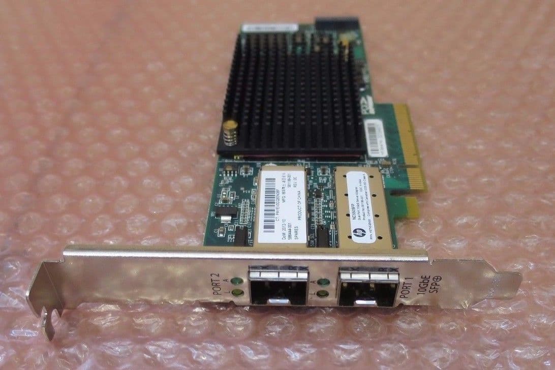 581201-B21 HP NC550SFP 586444-001 Dual Port 10GBE PCI-E NETWORK SERVER - Foto 10