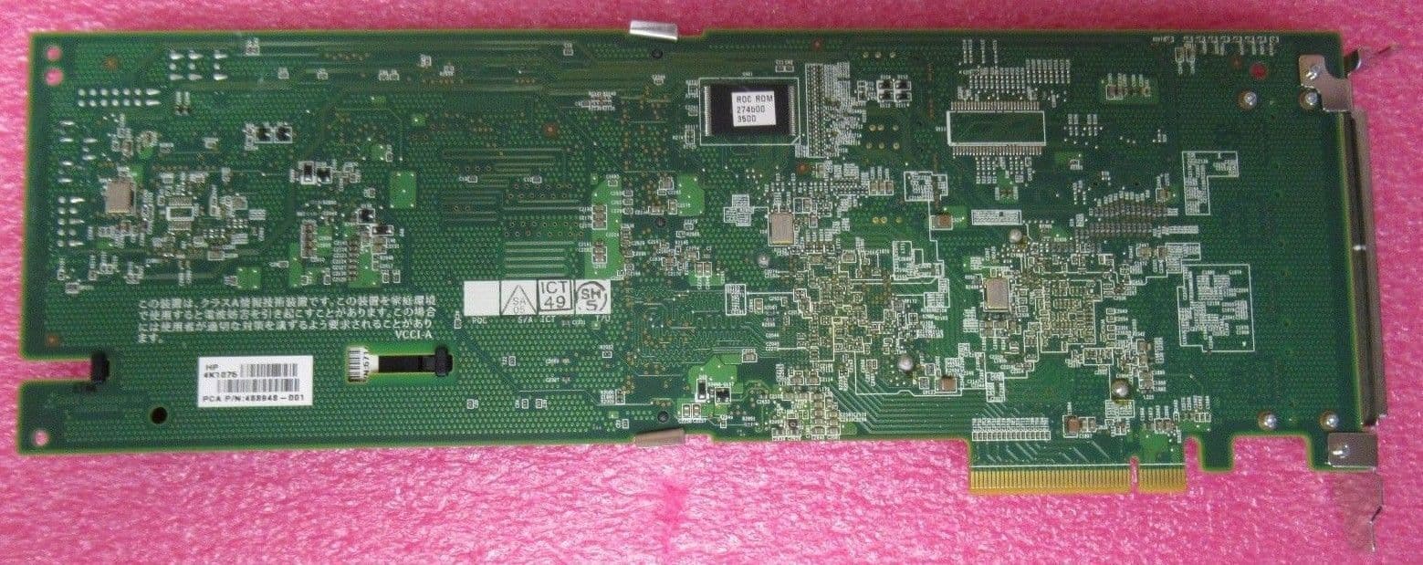 HP 587224001 PCIe SAS RAID Controller Module With Cache Memory 487204B21
