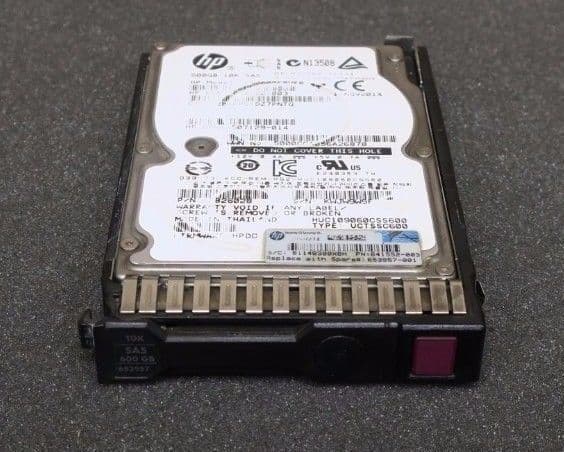 Hp 652583-B21 653957-001 600GB 6G SAS 10K 2.5 Sc Impresa Hard Drive Nuovo - Foto 12