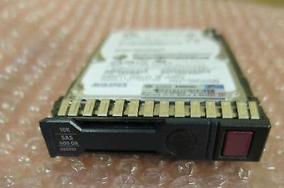 HP 600GB 10K SAS 2.5" Server Hard Drive - 653957-001 W/ Caddy (NEW)