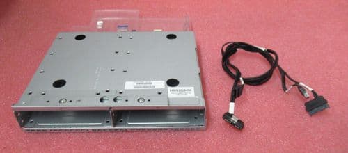 HP 668314-001 684899-001 DL380e Gen8 G8 Rear Dual LFF 3.5" Drive Bays + Cable