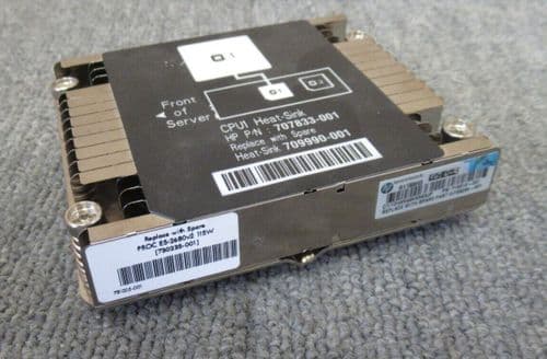 HP 707833-001 709990-001 CPU-1 Heatsink For ProLiant SL210T G8 SL230S G8