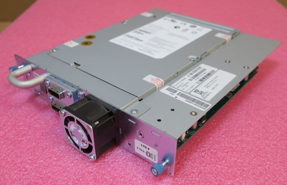 HP 721592-001 C5F90A LTO6 HH SAS Backup Tape Drive Module AQ288D 103 MSL