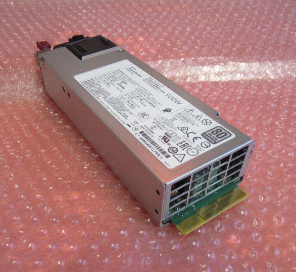 HP 865408-B21 865399-201 866729-001 500W 80 Plus Platinum