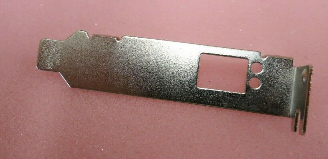 HP 97160004 Single Port Low Profile PCI Slot Bracket & Screws For LPE11002