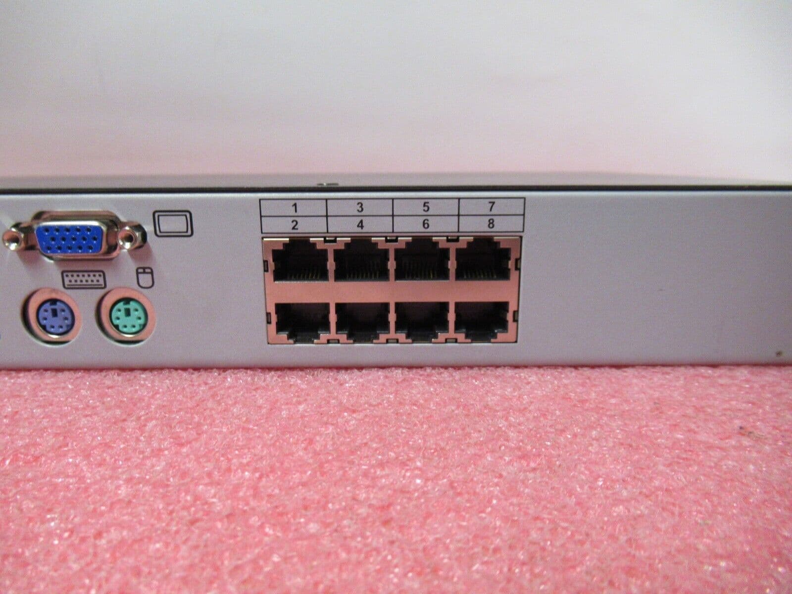 HP AF616A 513735-001 517690-001 8-Port 1U KVM Server Console Switch PS ...