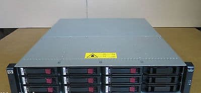 HP AJ795A MSA2312FC G2 DC STORAGE ARRAY & 2x AJ798A CTRL 9 x 450GB 15k Drives
