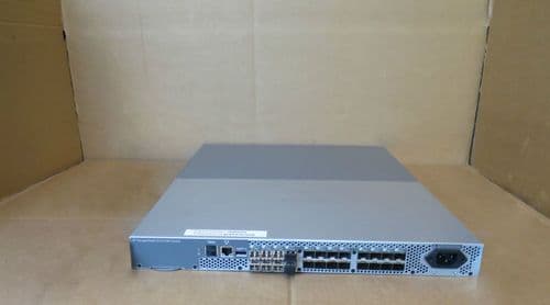 HP AM868A STORAGEWORKS 8/24 SAN SWITCH W/ RAILS 494292-001 AM868B
