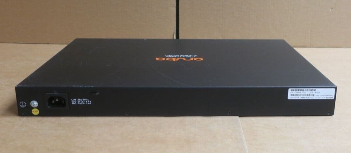 HP Aruba 2930F 24x Gigabit Ethernet PoE RJ45 4x 1GbE SFP