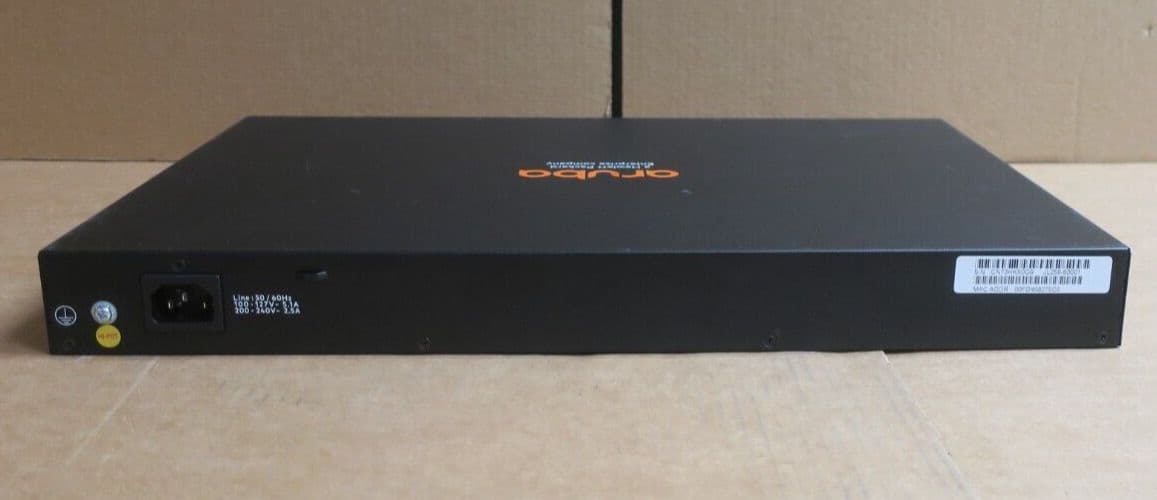 HP Aruba 2930F 48x Gigabit PoE RJ45 4x 1/10GbE SFP Port L3